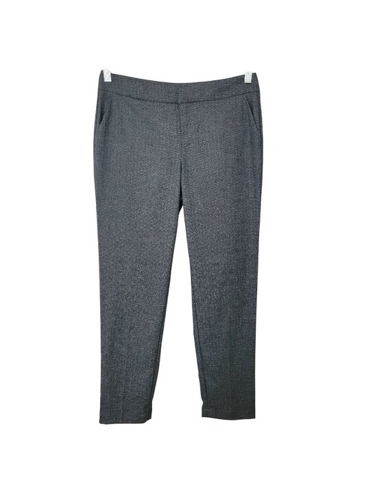Ecru Pants - Ecru Mayfair Classic Trouser Pant Womens Size 4 Gray Blue Pockets Career NWT